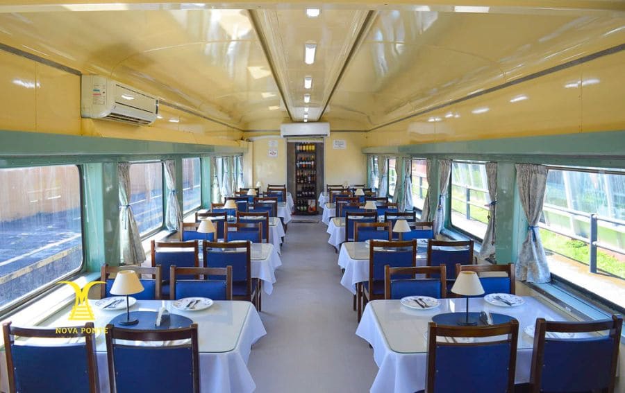 PASSEIO DE TREM GUARAREMA - CARRO RESTAURANTE